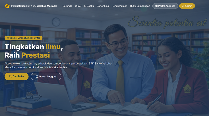 Screenshot SIM E-Library