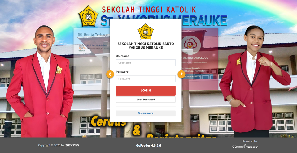 Screenshot SIAKAD